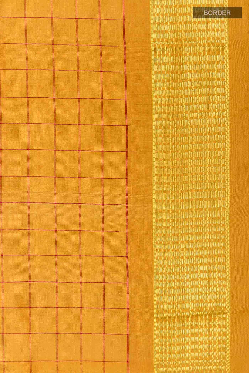 Yellow Kanchipuram Silk Nine Yards Saree