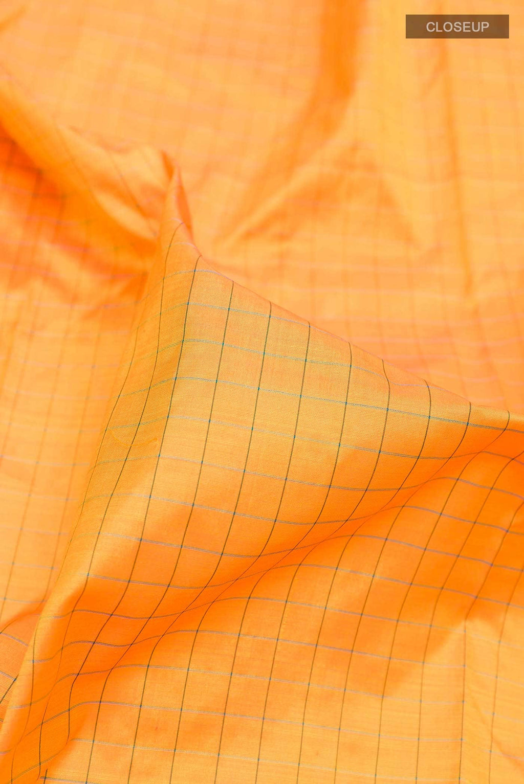 Mustard Kanchipuram Silk Nine Yards Saree