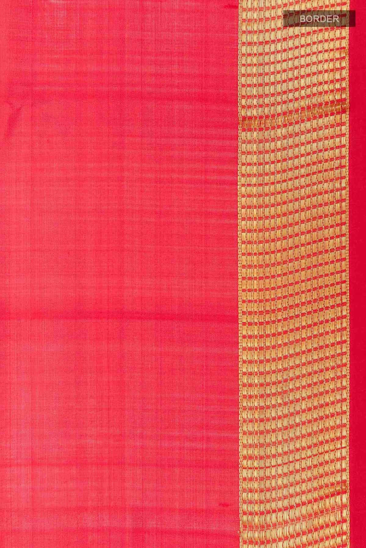 Red Kanchipuram Silk Nine Yards Saree