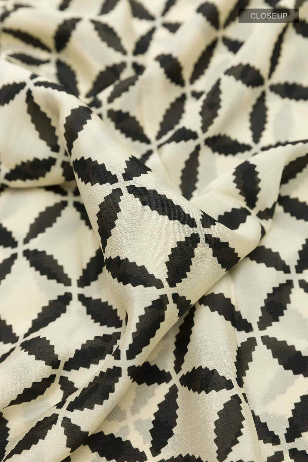 Off White Mysore Crepe Saree