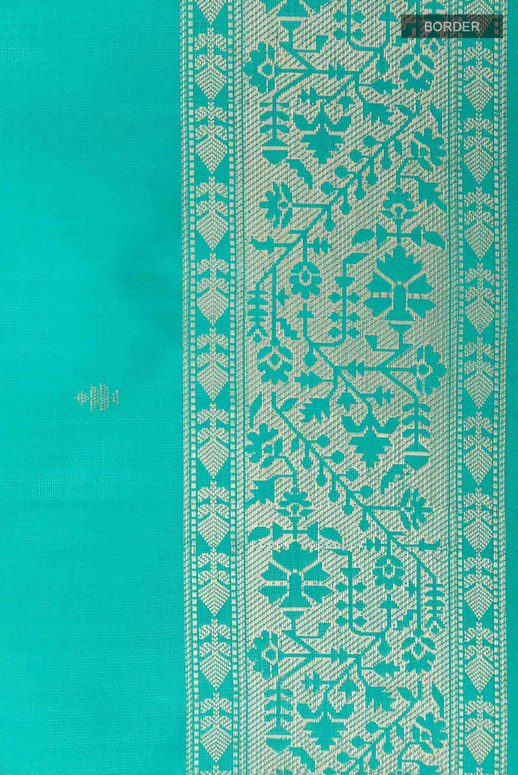 Turquoise Soft Silk Saree