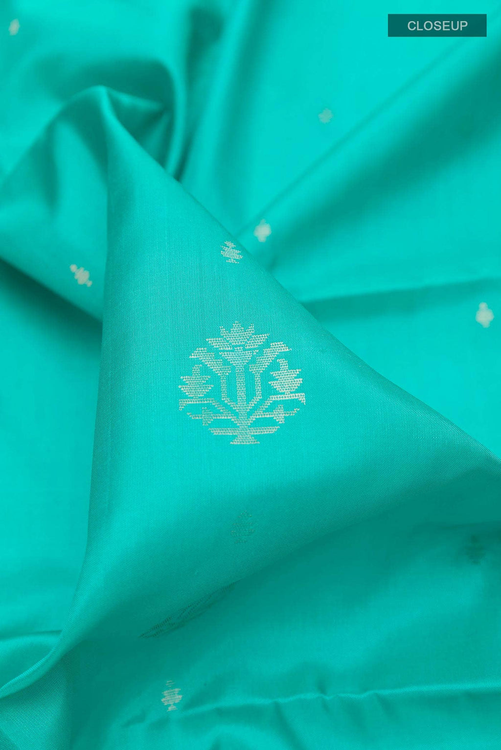 Turquoise Soft Silk Saree