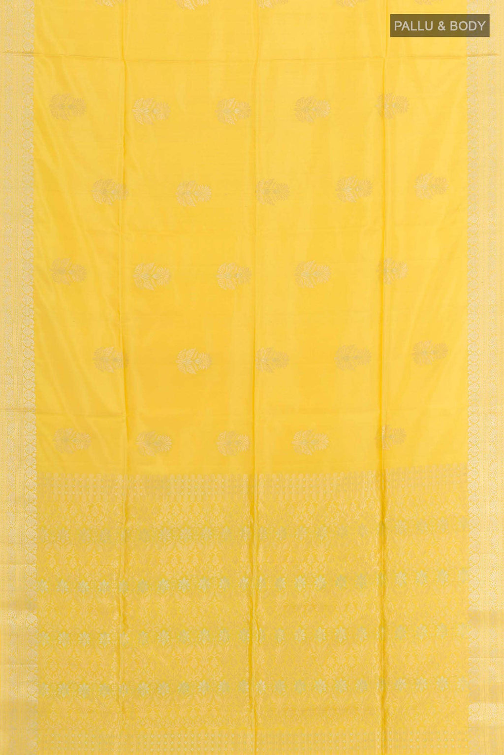 Yellow Soft Silk Saree