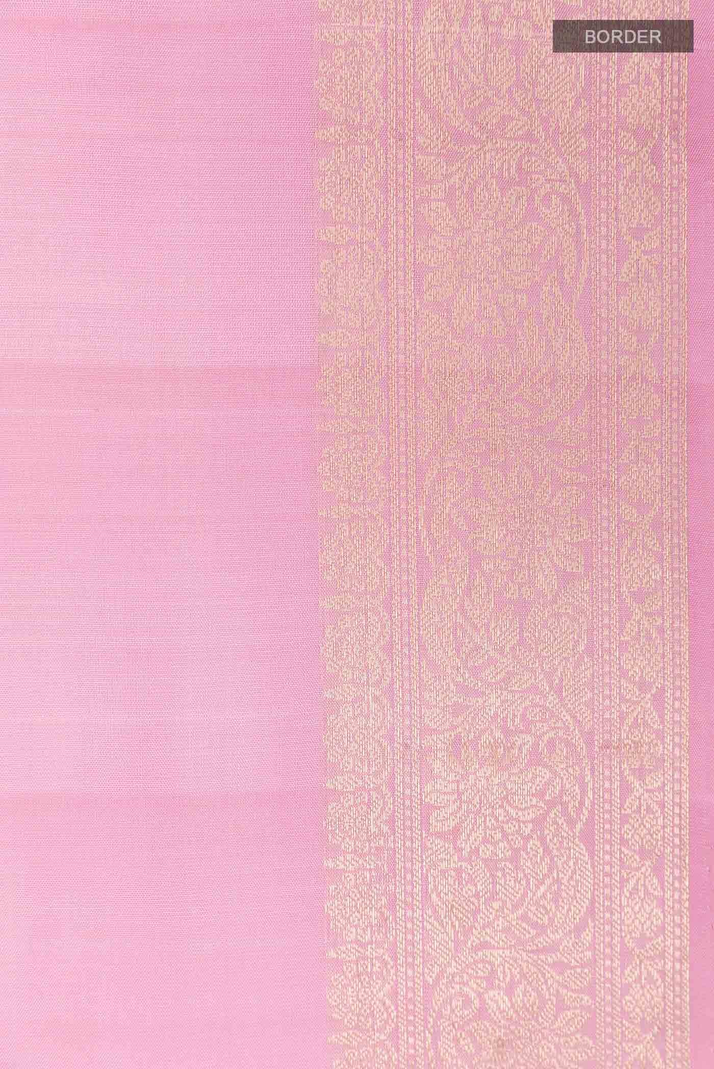 Pink Soft Silk Saree