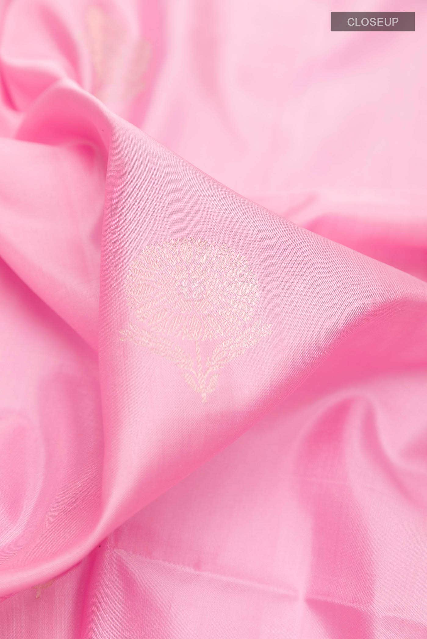 Pink Soft Silk Saree