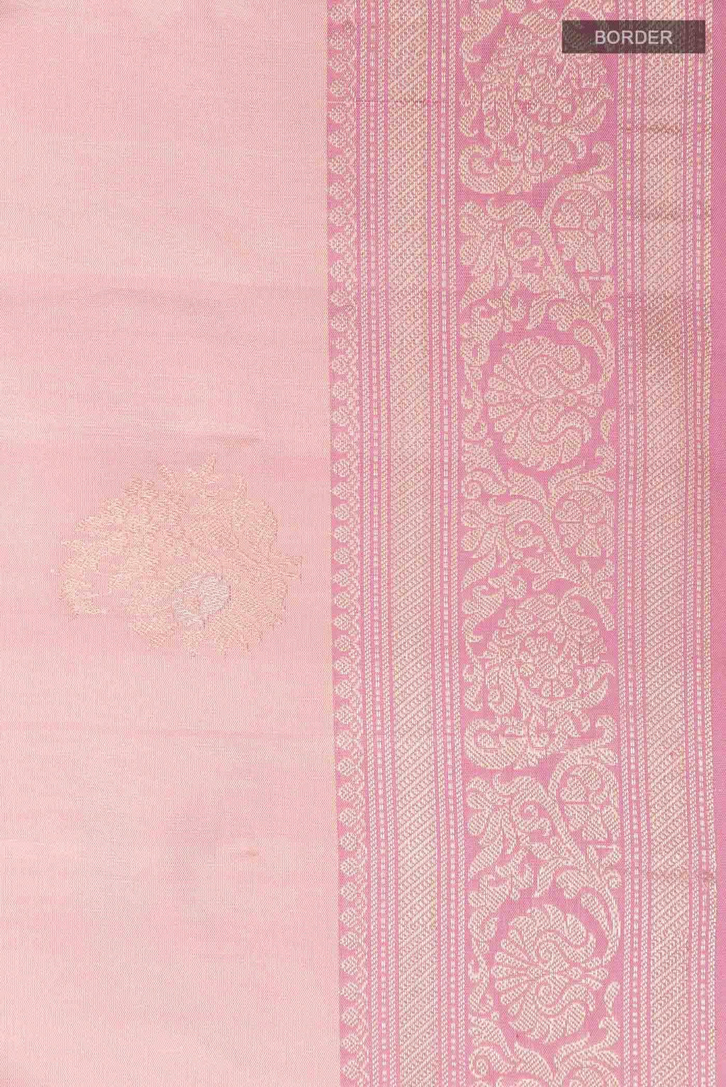 Pink Soft Silk Saree