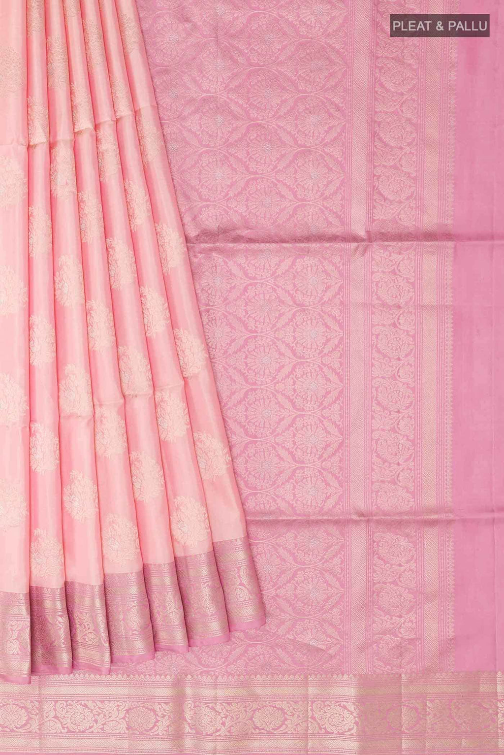 Pink Soft Silk Saree