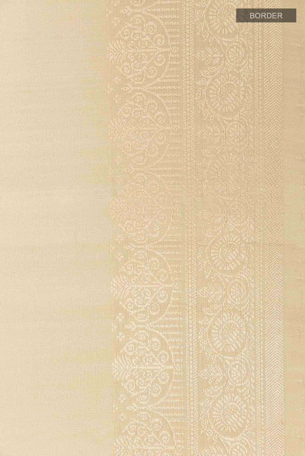 Cream Soft Silk Saree