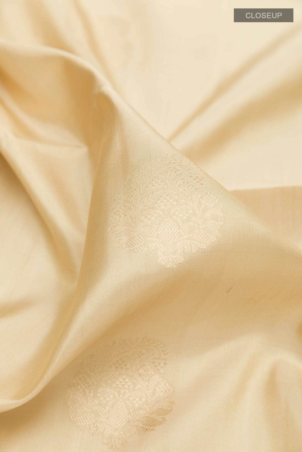 Cream Soft Silk Saree