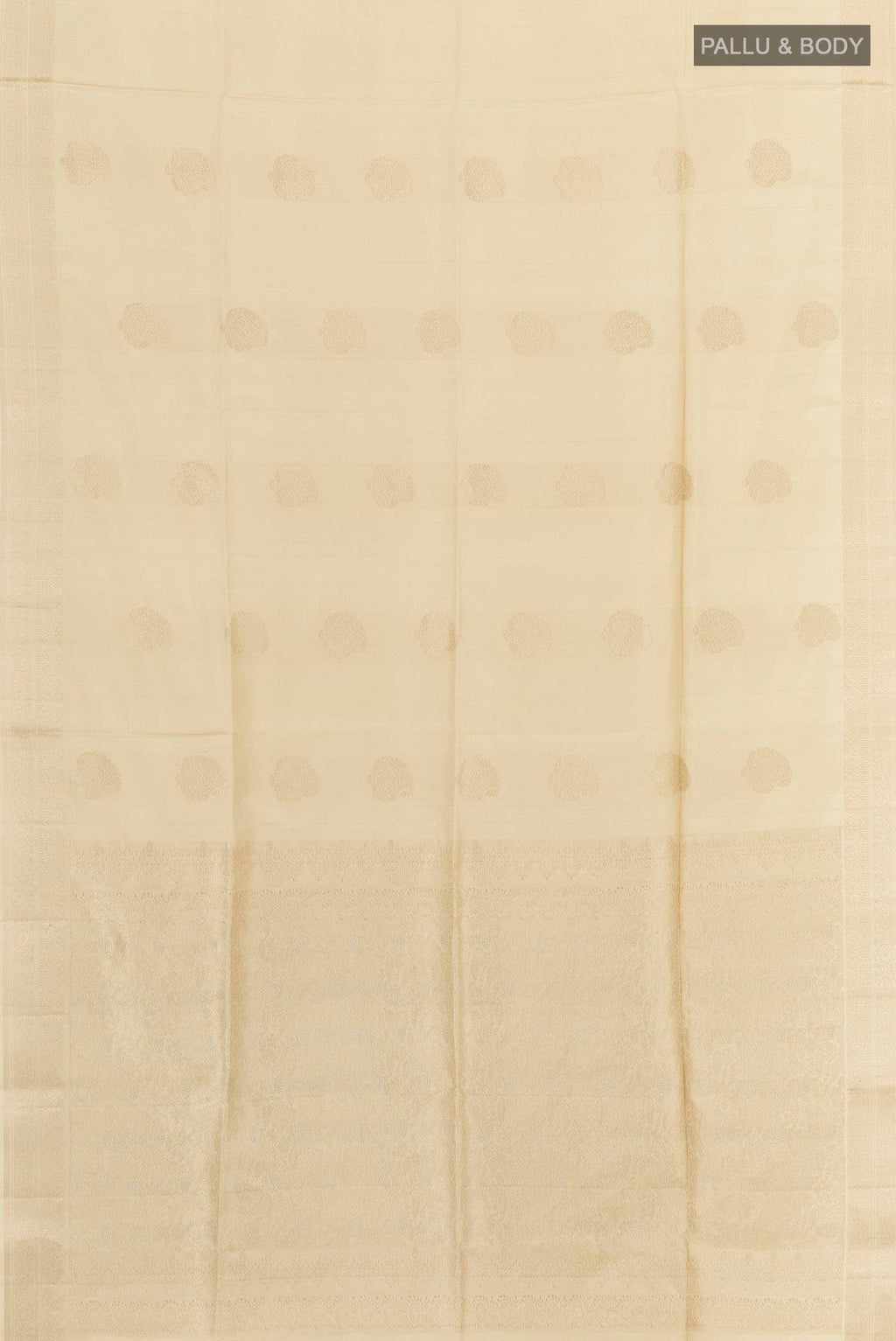 Cream Soft Silk Saree