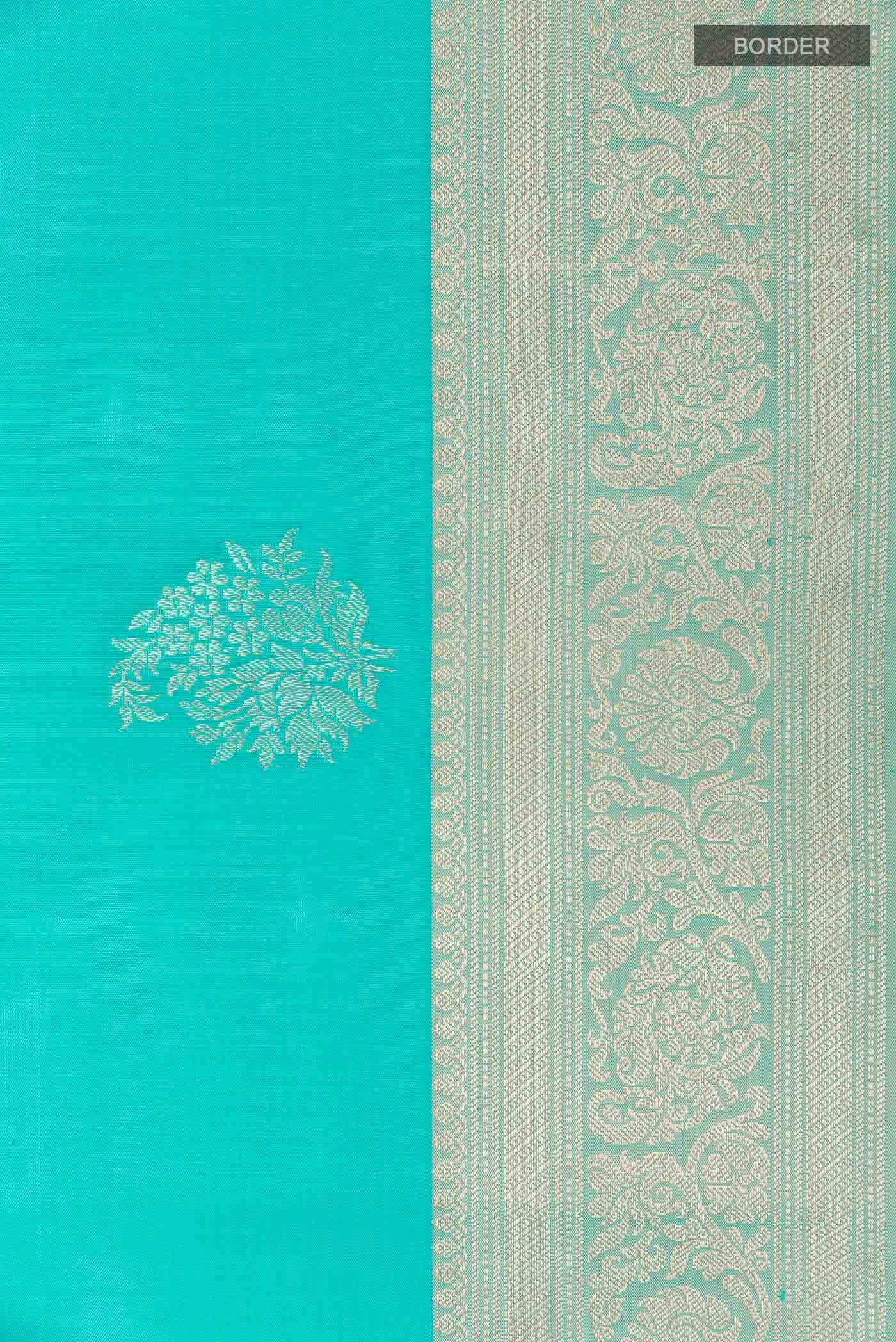 Blue Soft Silk Saree