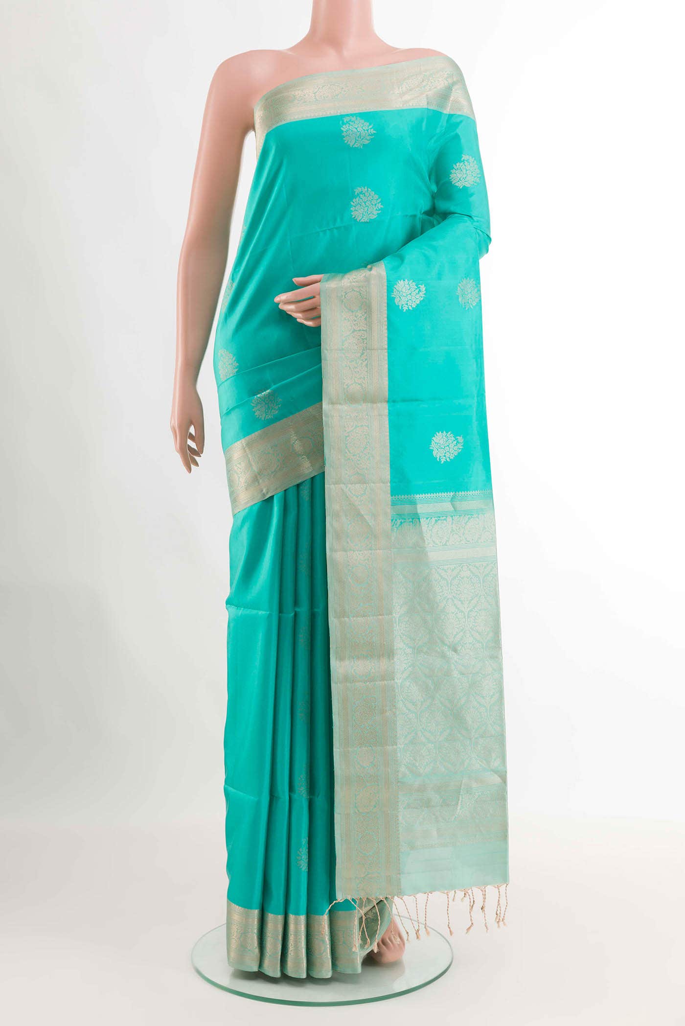 Blue Soft Silk Saree