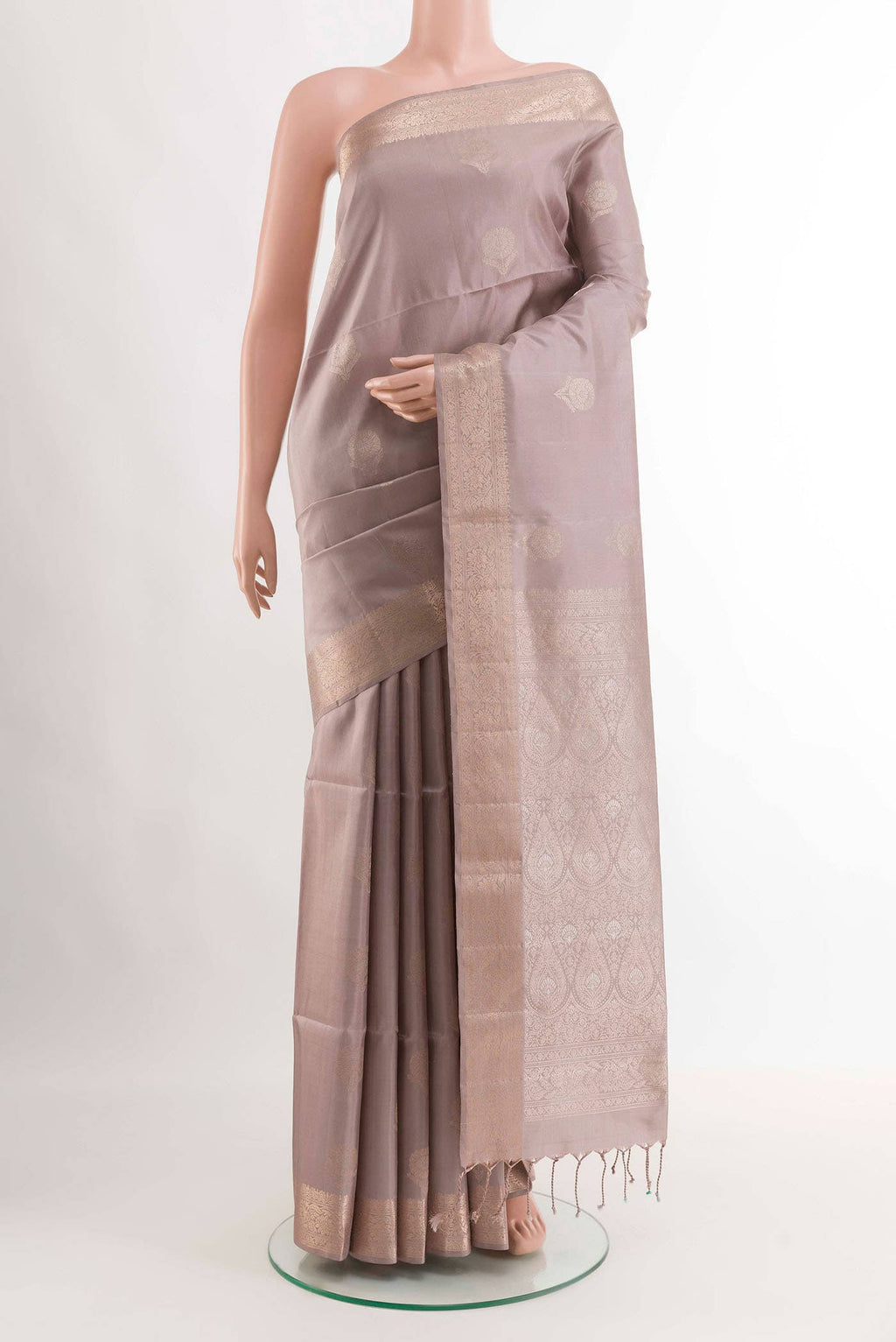 Lavender Soft Silk Saree