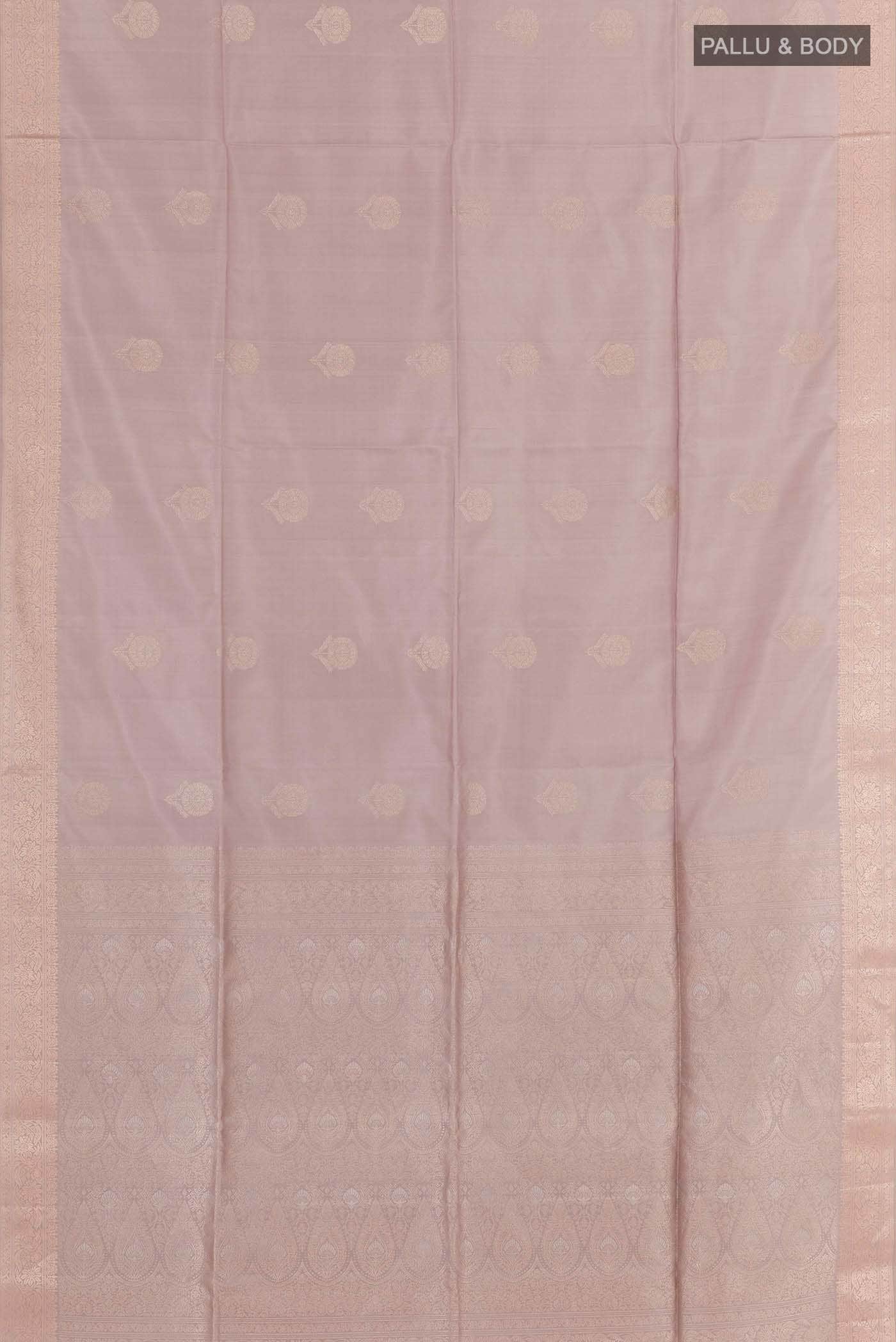 Lavender Soft Silk Saree
