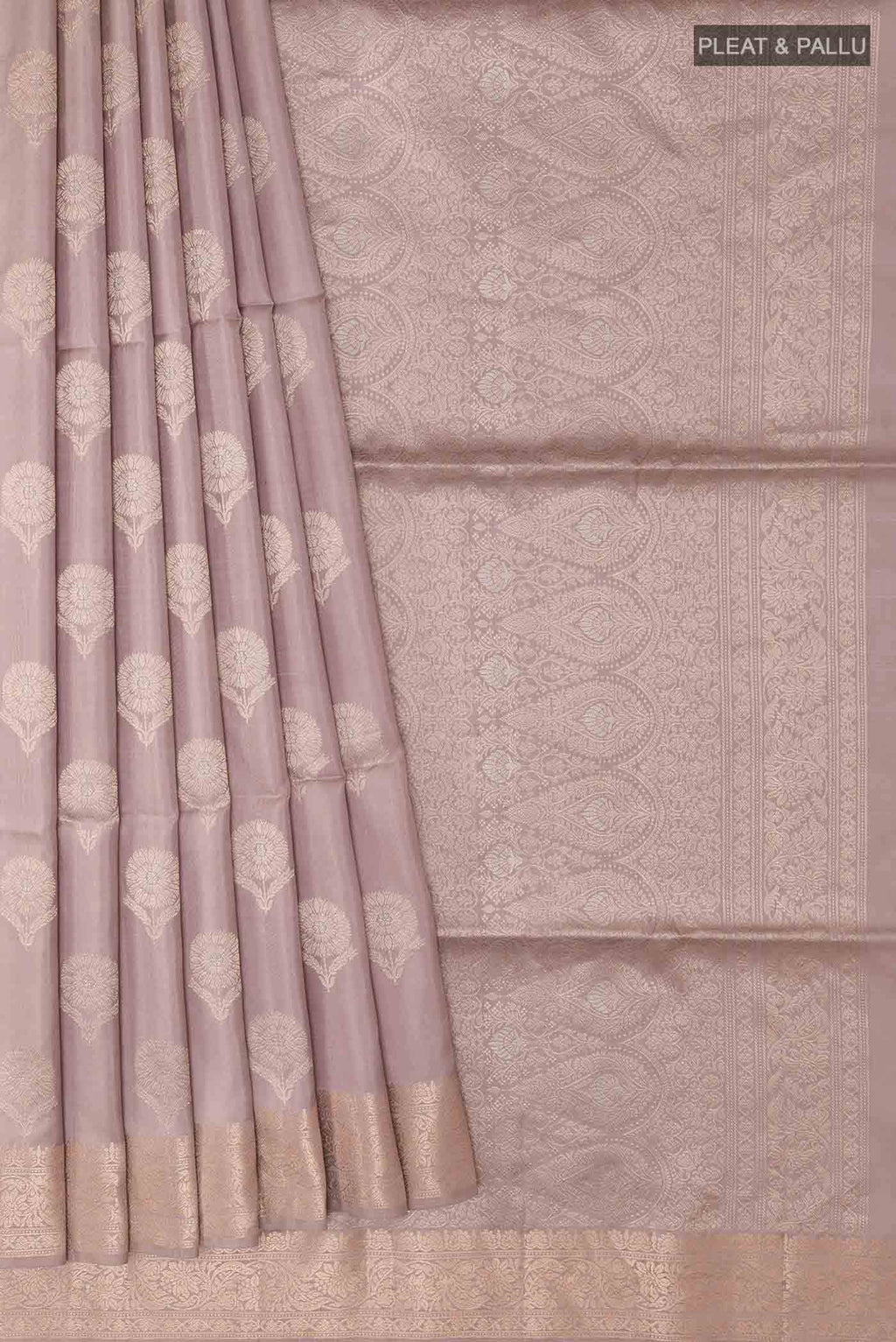 Lavender Soft Silk Saree