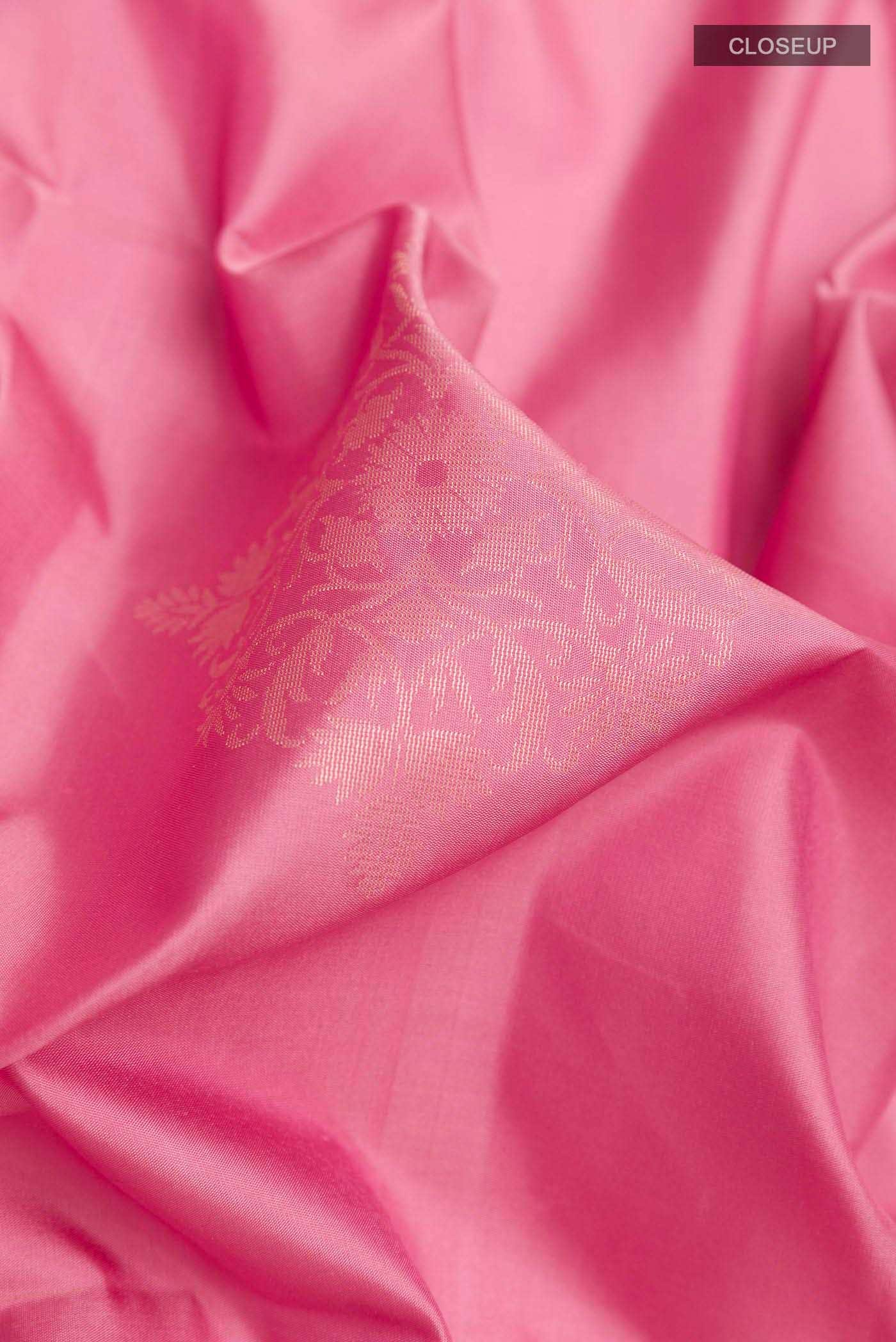 Pink Soft Silk Saree