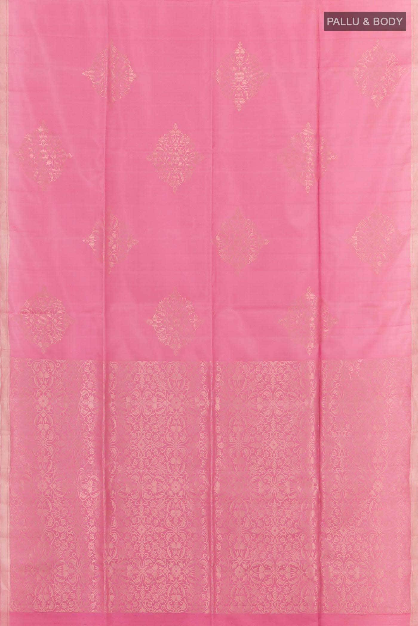 Pink Soft Silk Saree