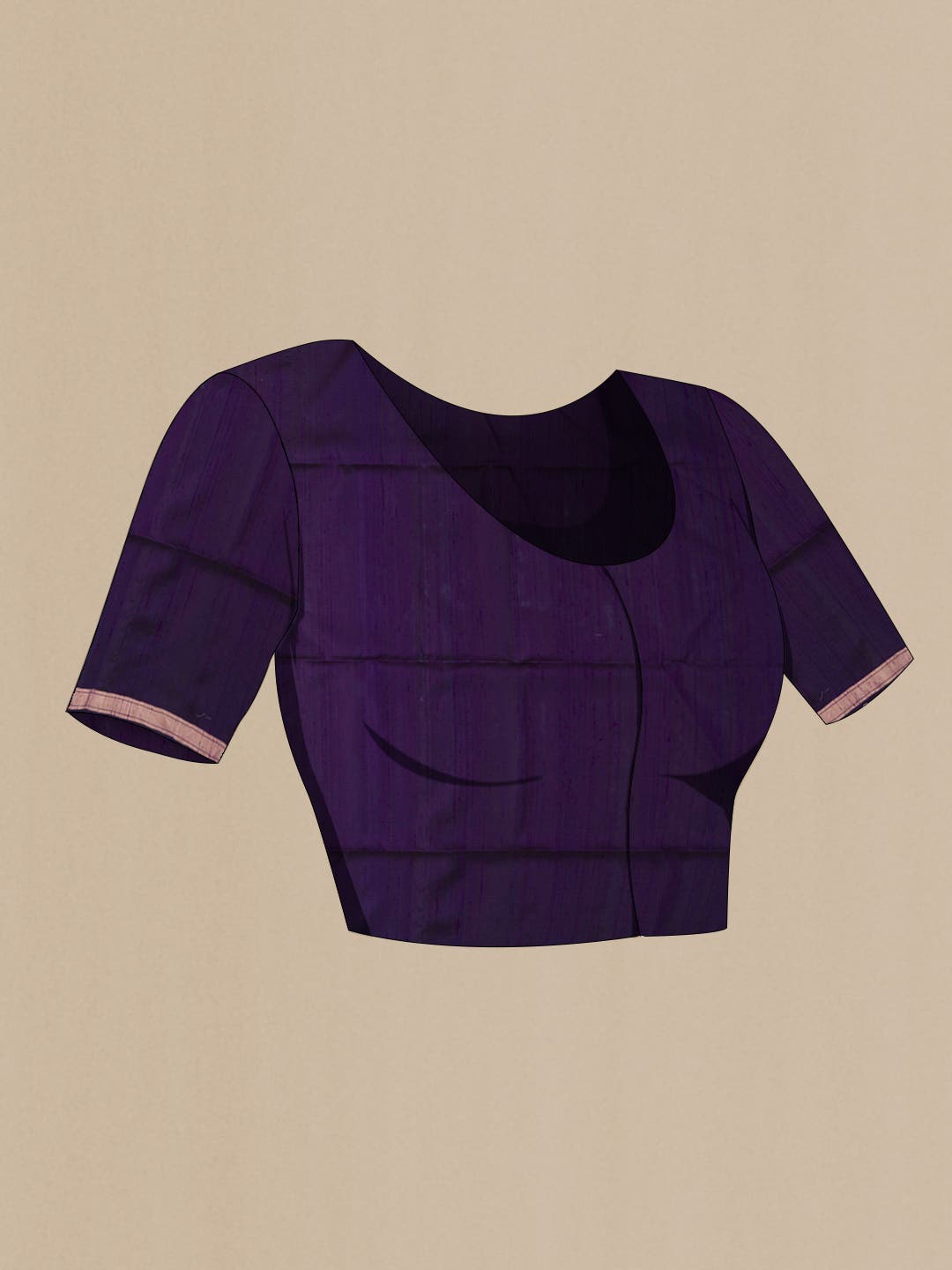 Purple Soft Silk Saree