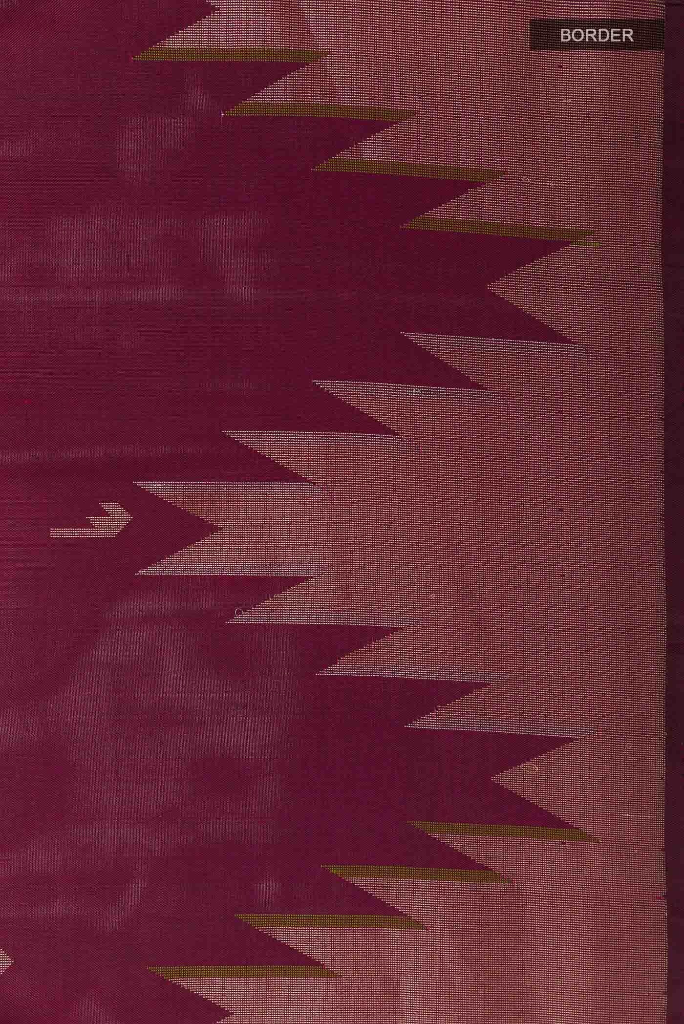 Maroon Soft Silk Saree