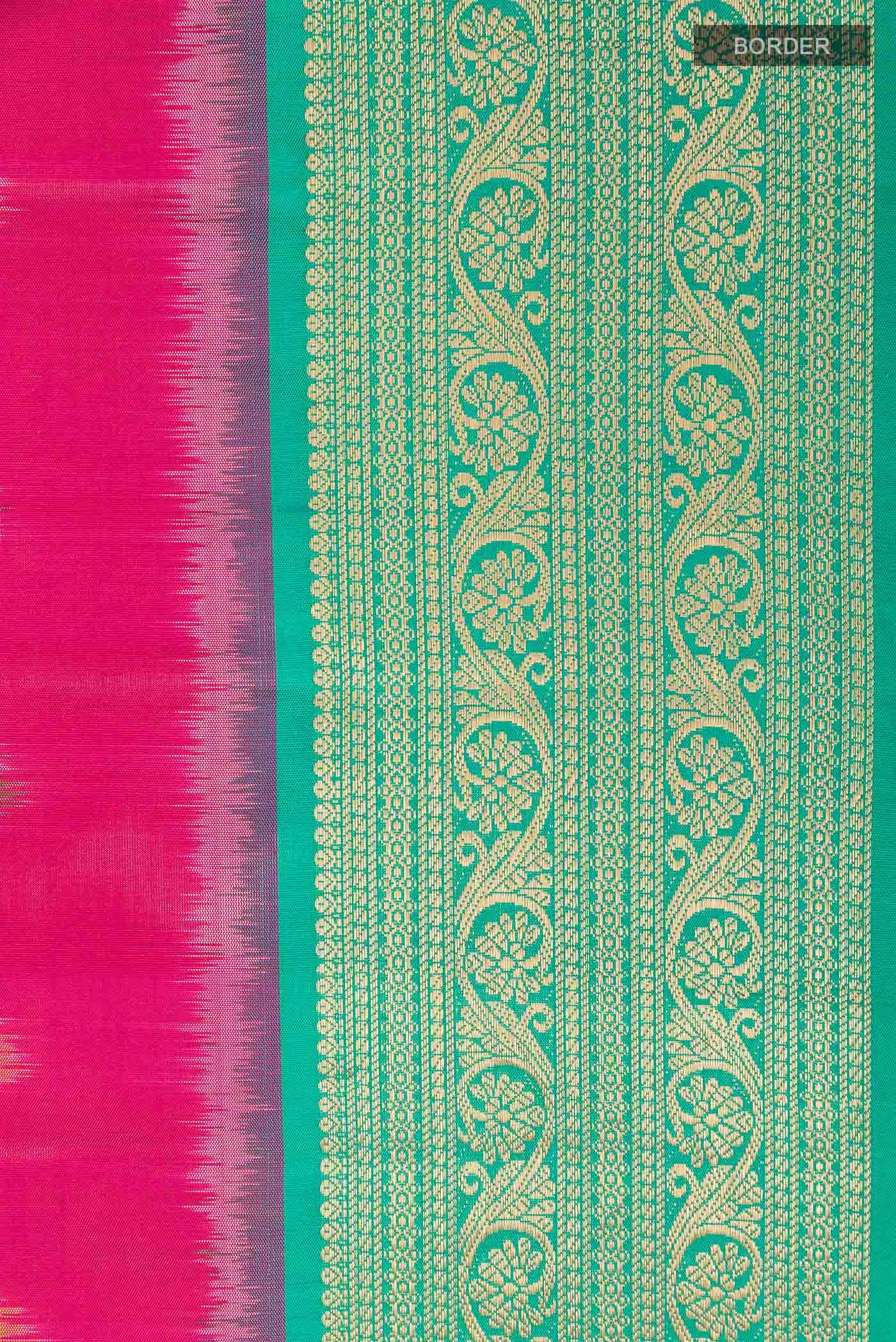 Dark Pink Soft Silk Saree