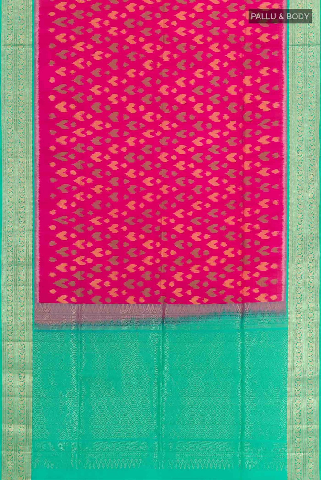 Dark Pink Soft Silk Saree