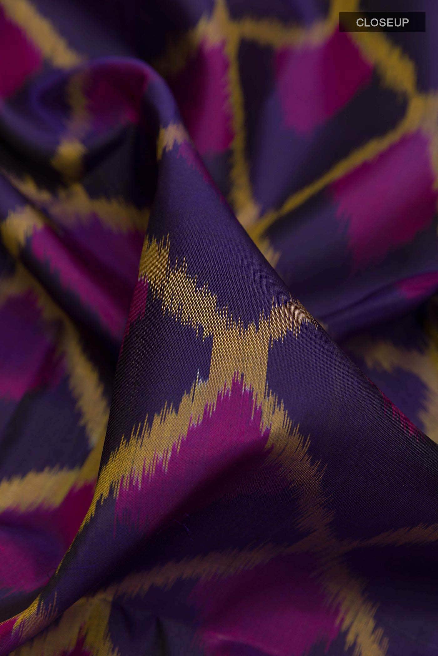 Dark Blue Soft Silk Saree