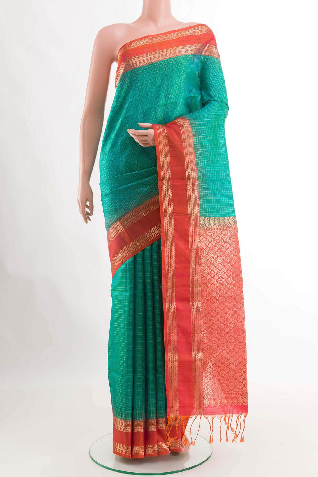 Green Soft Silk Saree