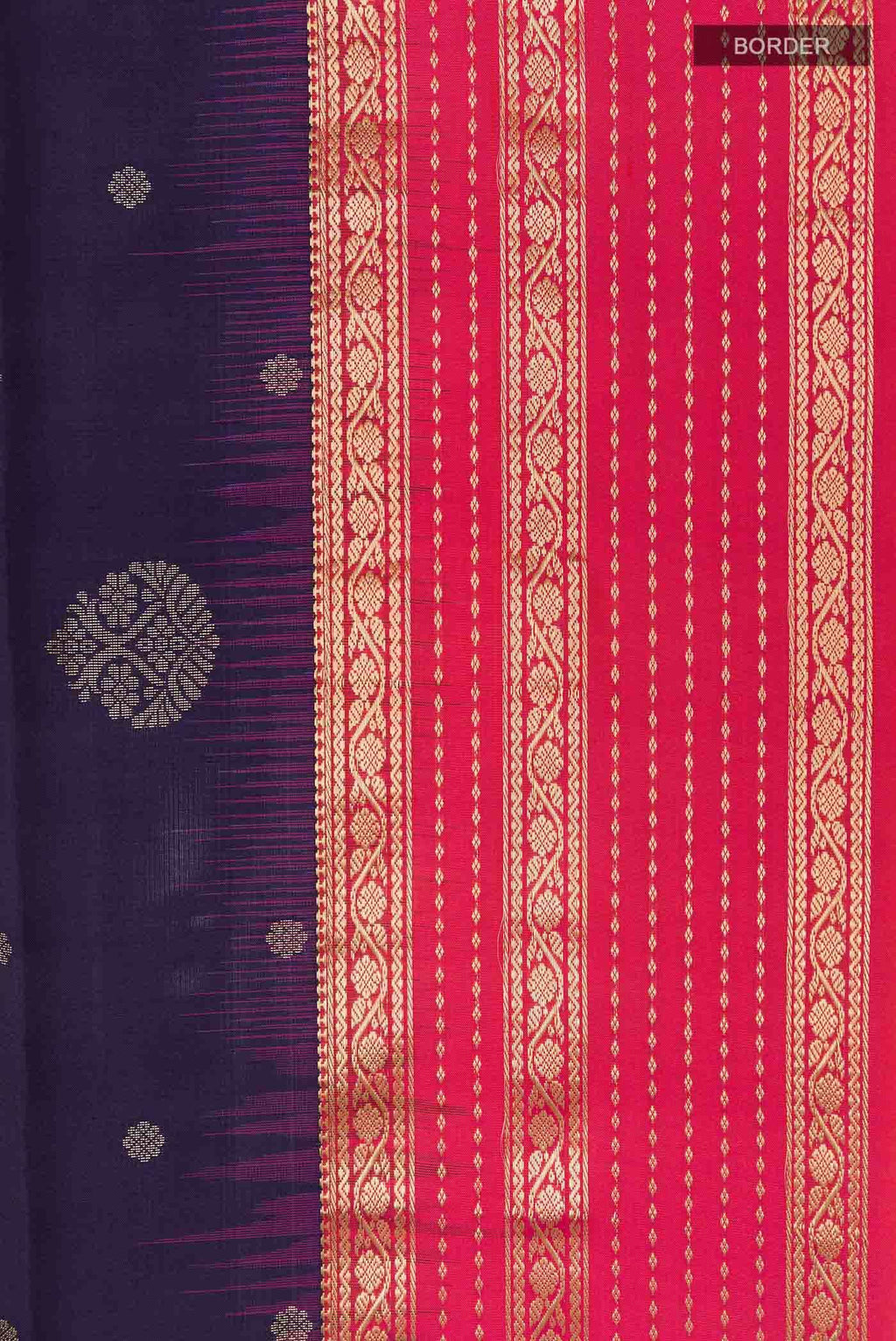 Navy Blue Soft Silk Saree