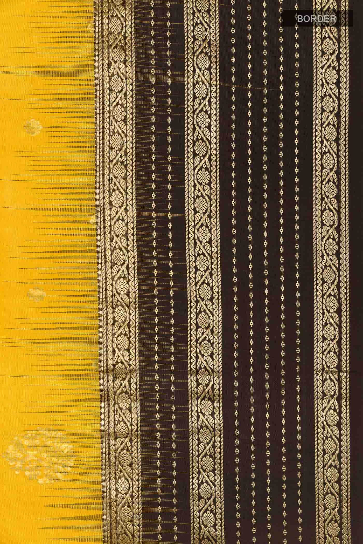 Yellow Soft Silk Saree