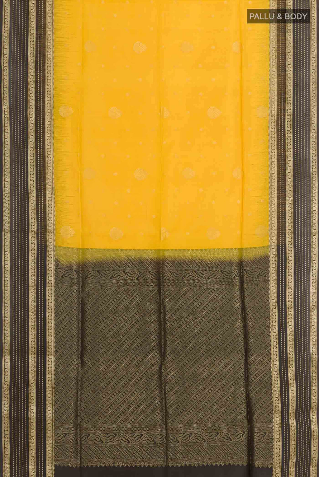 Yellow Soft Silk Saree