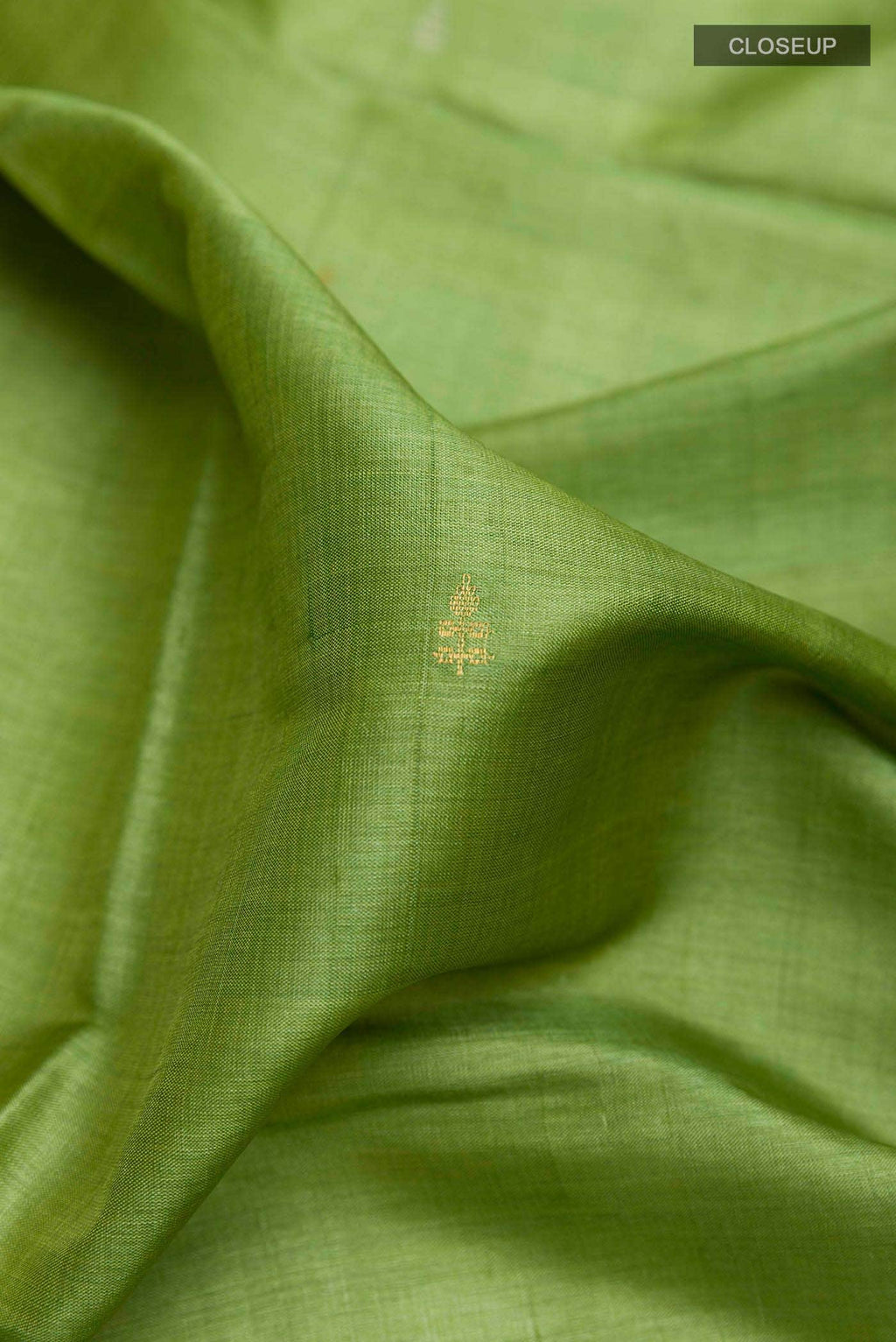 Green Tussar Silk Saree