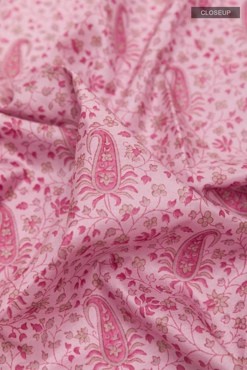 Lavender Printed Silk Saree