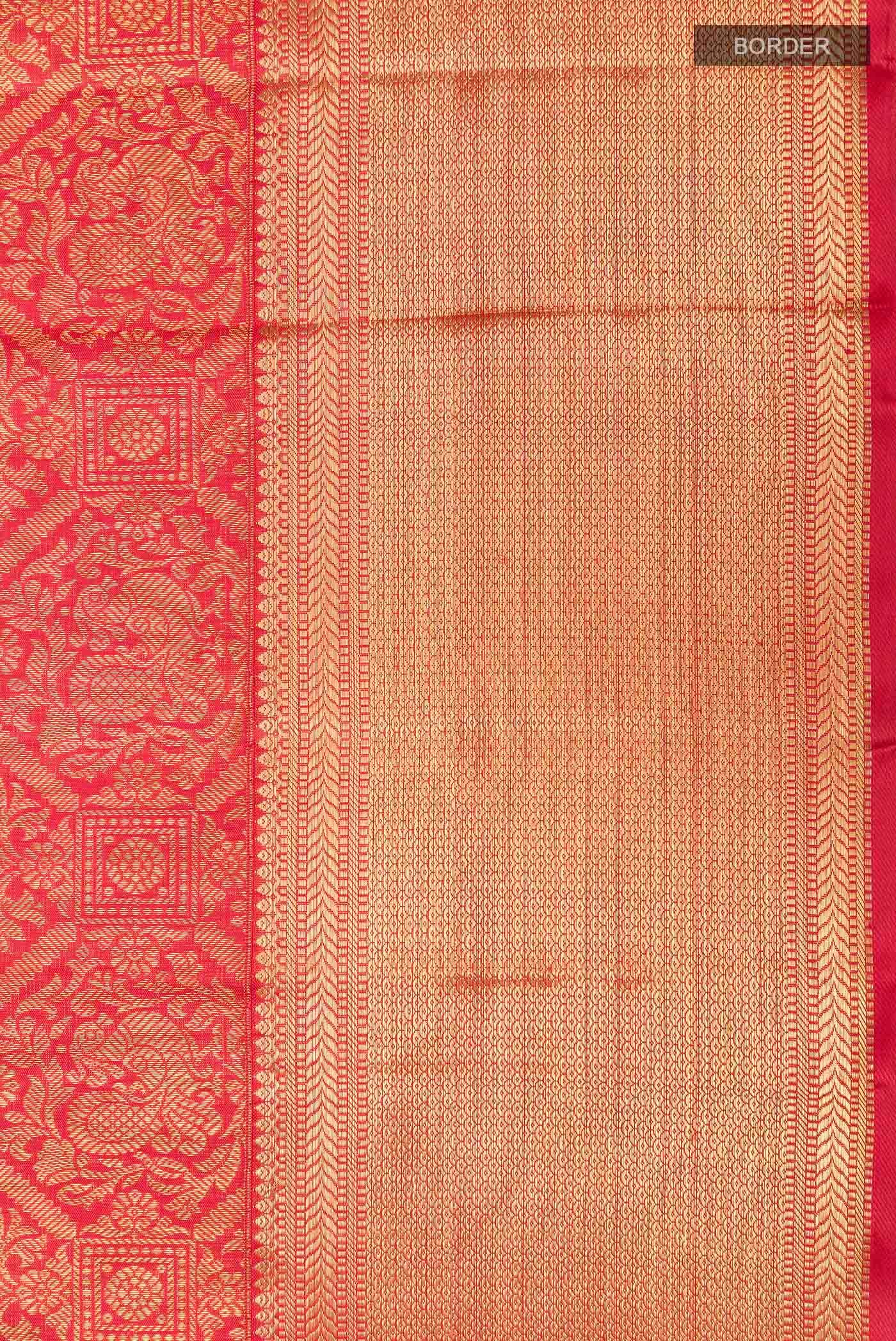 Red Kanchipuram Silk Saree