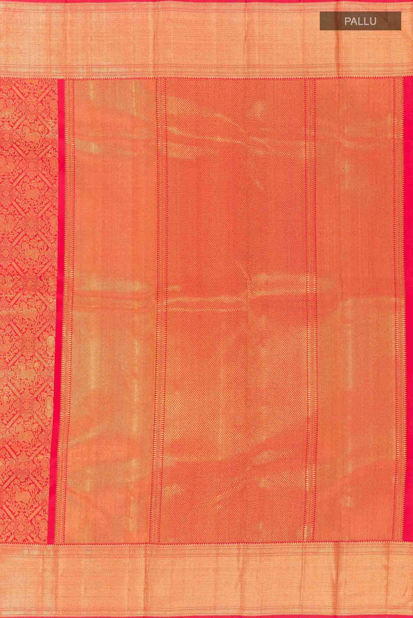 Red Kanchipuram Silk Saree