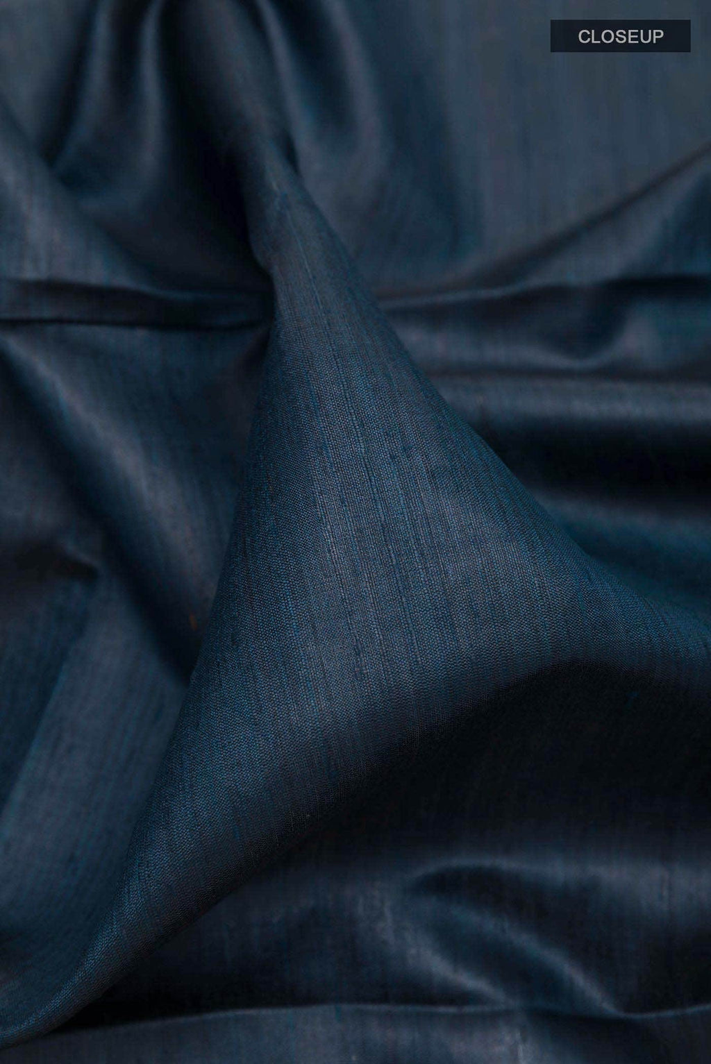 Dark Blue Tussar Saree