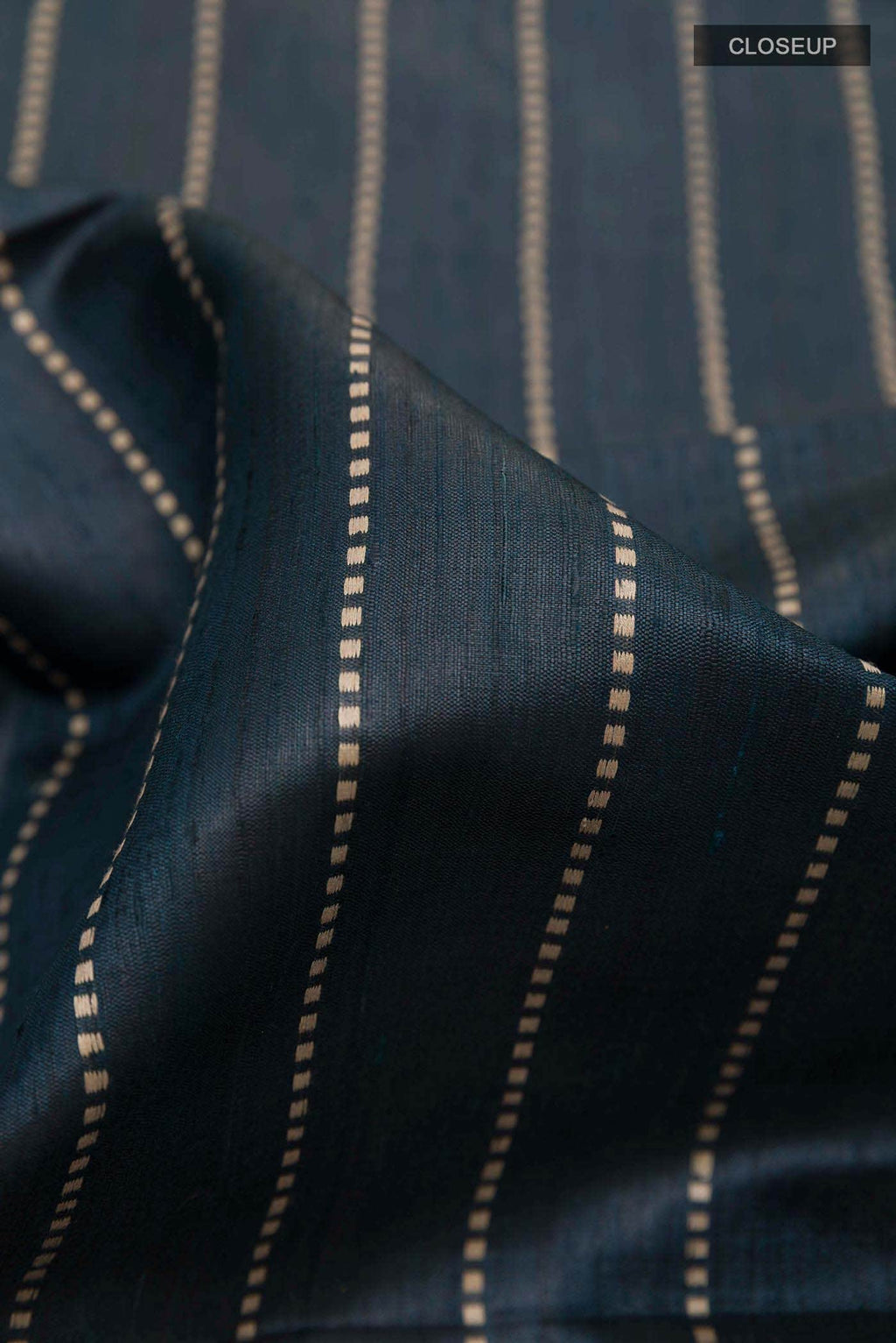Dark Blue Tussar Saree