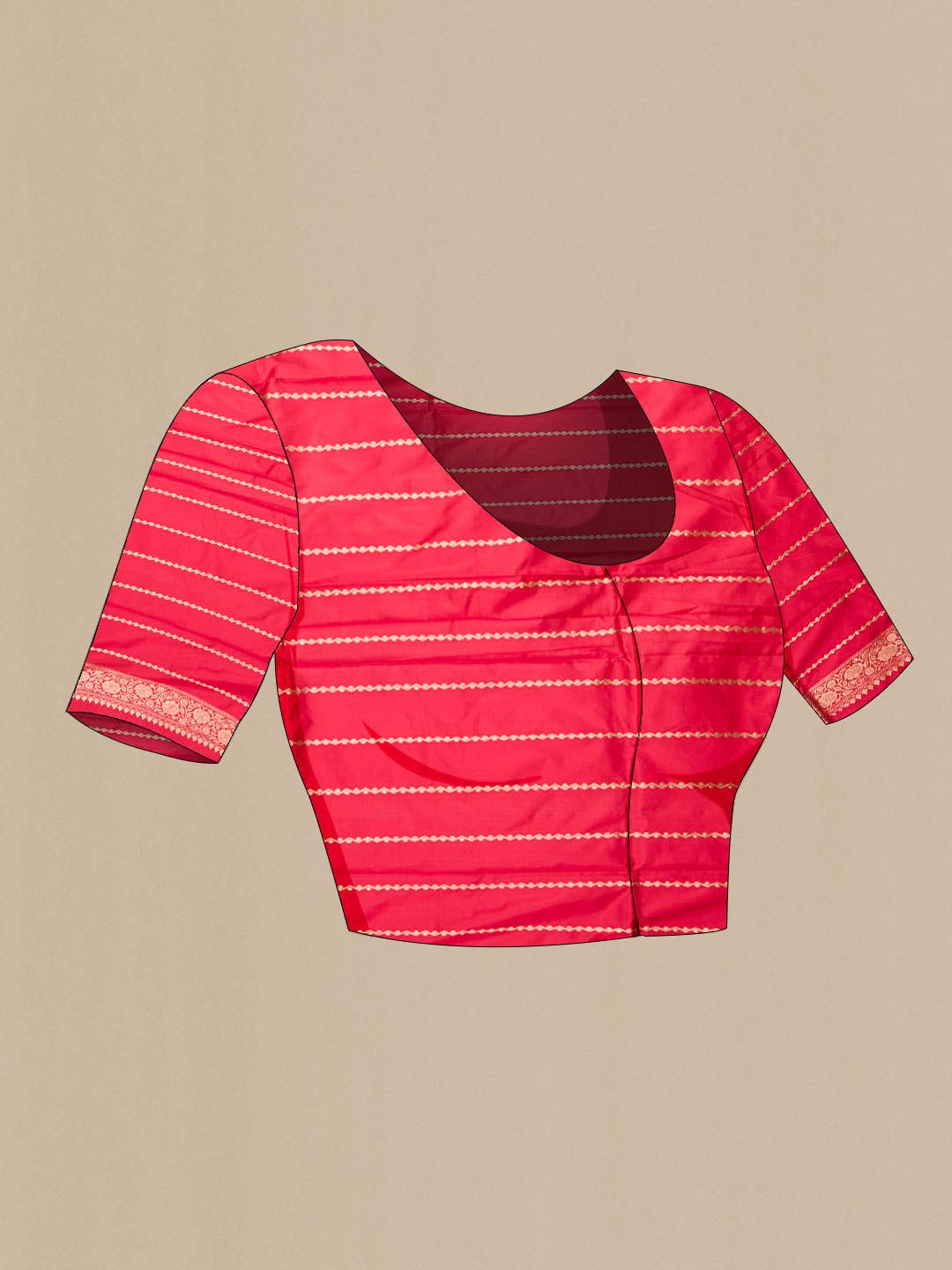 Peacock Blue Dual Tone Banarasi Silk Saree