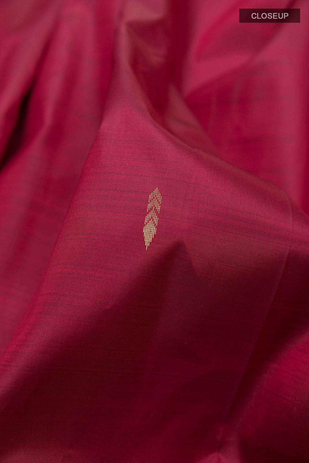 Maroon Kanchipuram Silk Saree