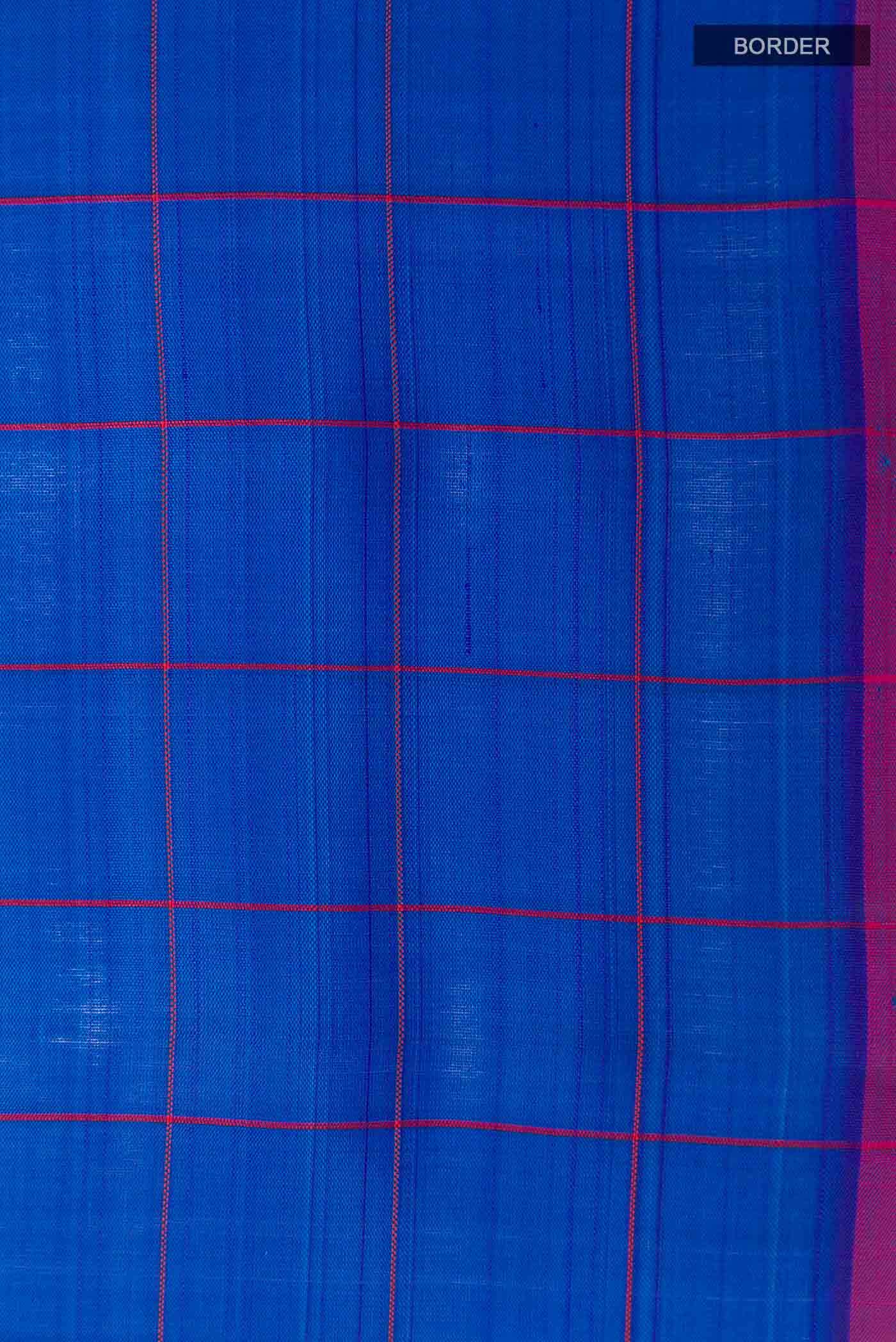 Navy Blue Kanchipuram Silk Saree