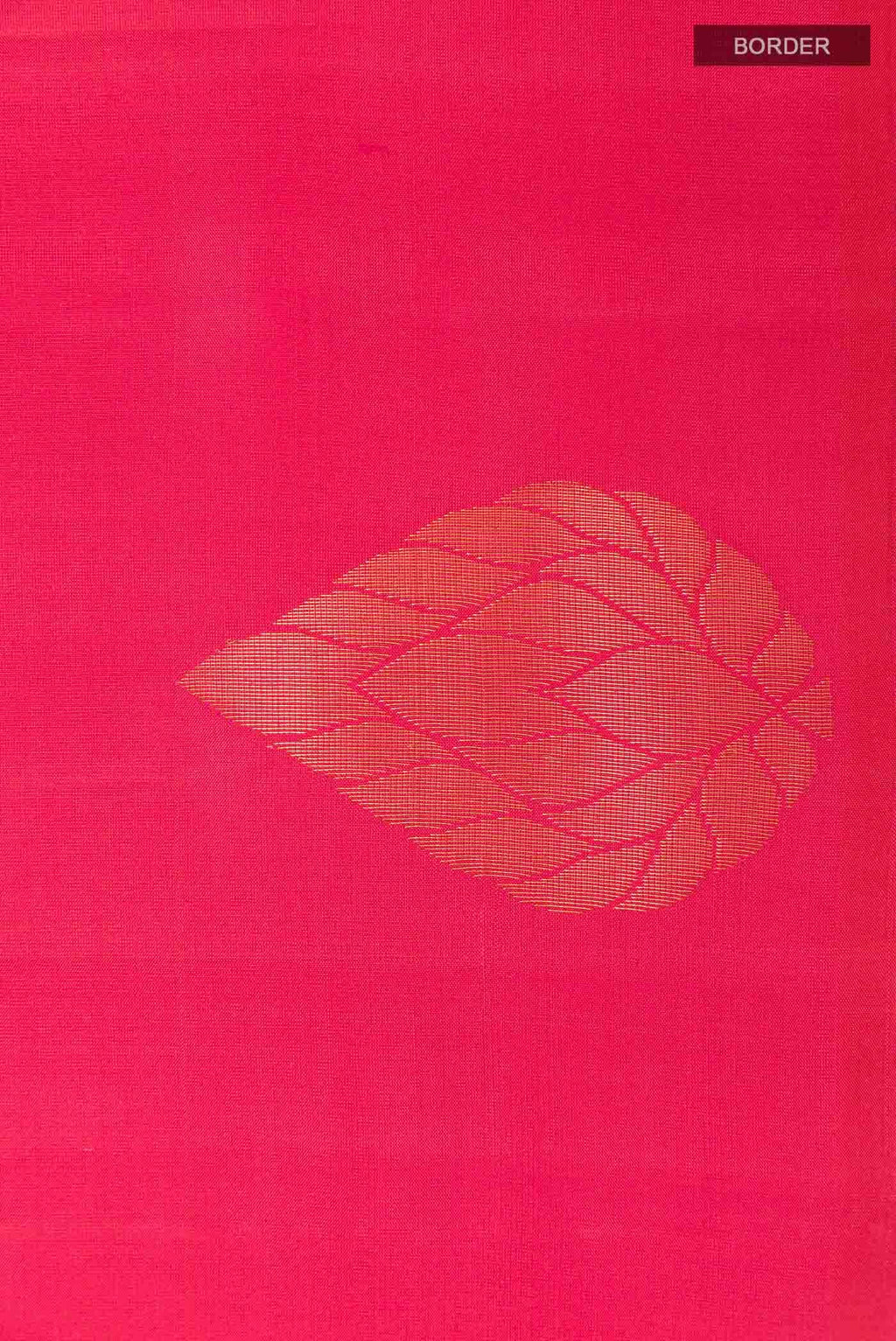 Dark Pink Kanchipuram Silk Saree