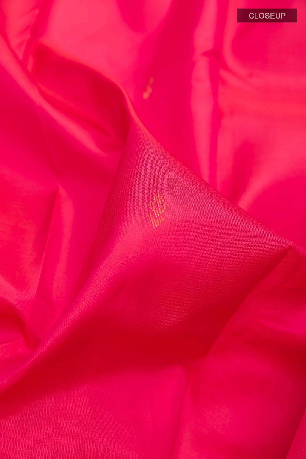 Dark Pink Kanchipuram Silk Saree