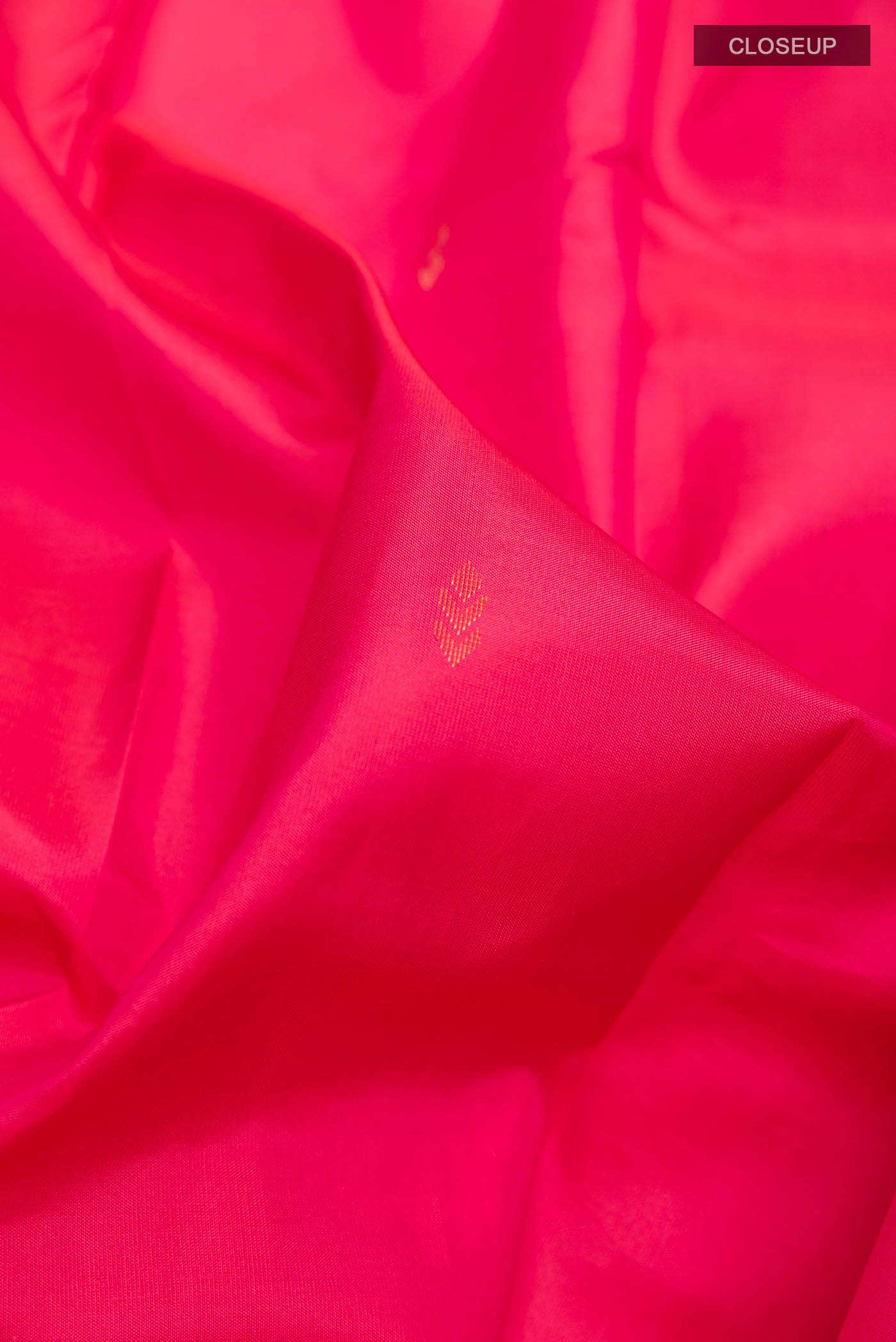Dark Pink Kanchipuram Silk Saree