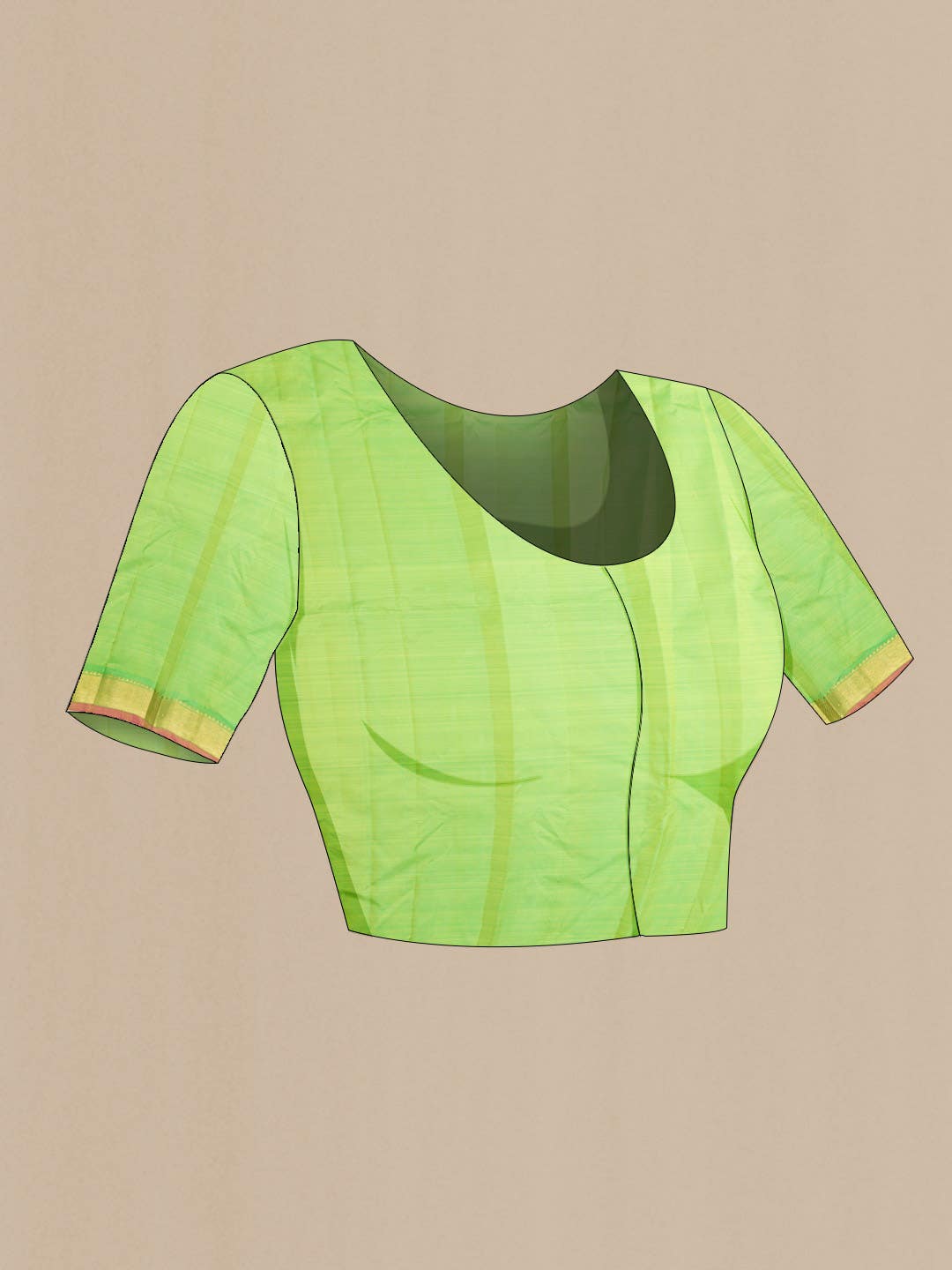 Yellow Kanchipuram Silk Saree
