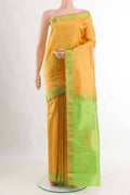 Yellow Kanchipuram Silk Saree
