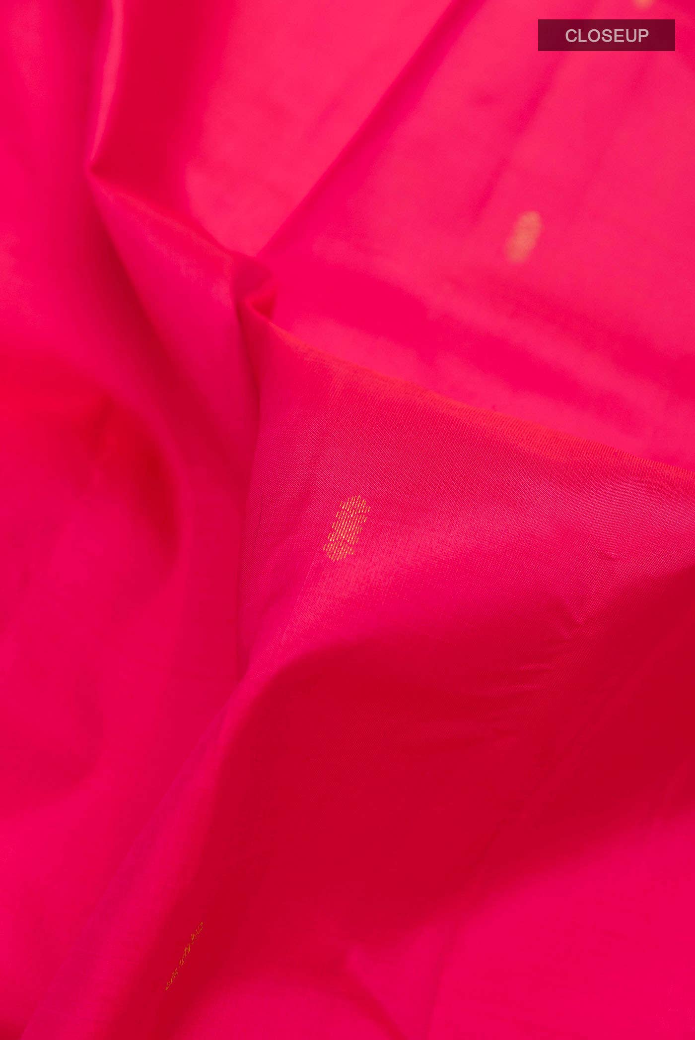 Dark Pink Kanchipuram Silk Saree