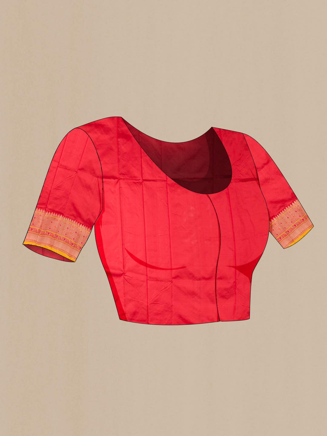 Pink Banarasi Silk Saree