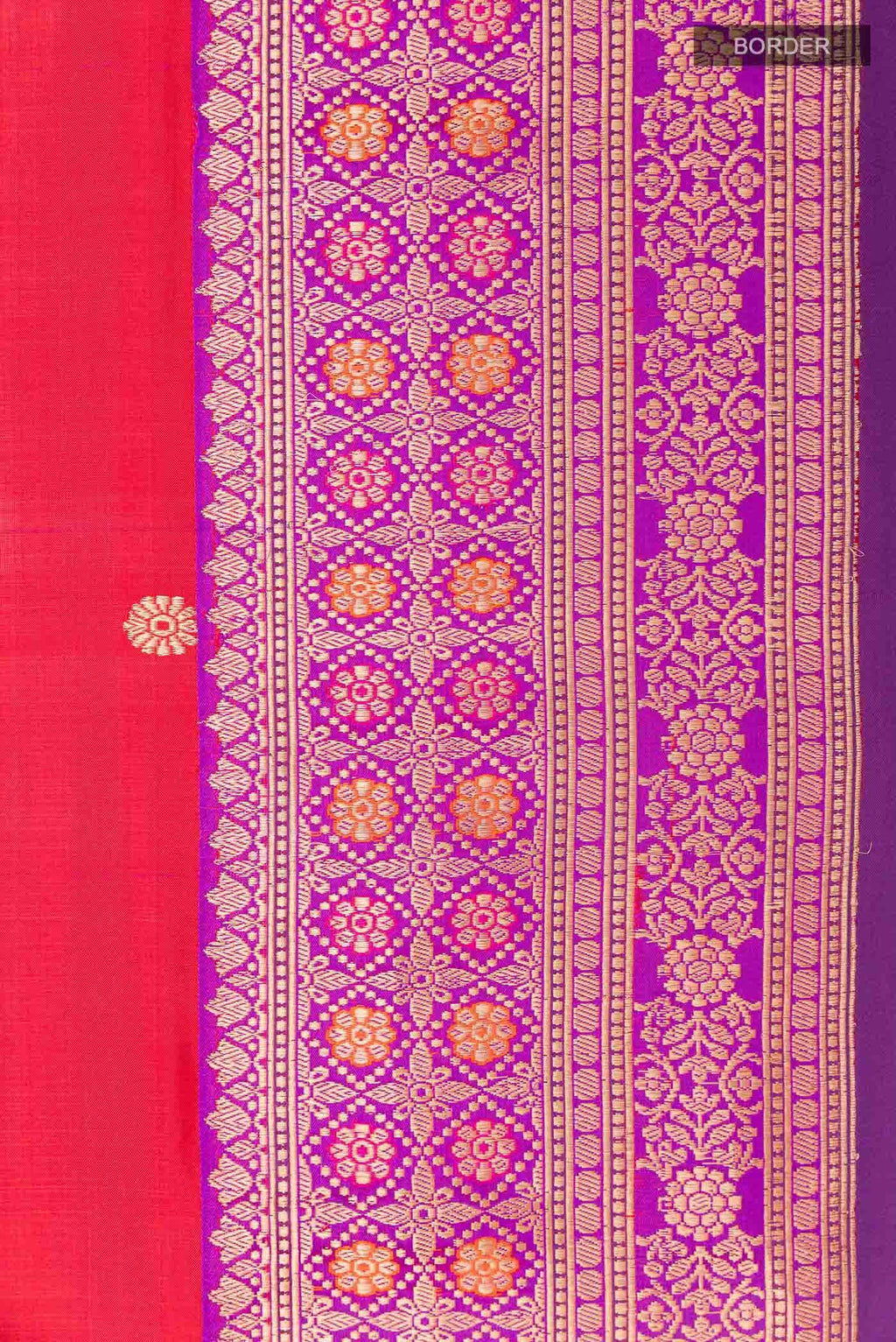 Red Banarasi Silk Saree