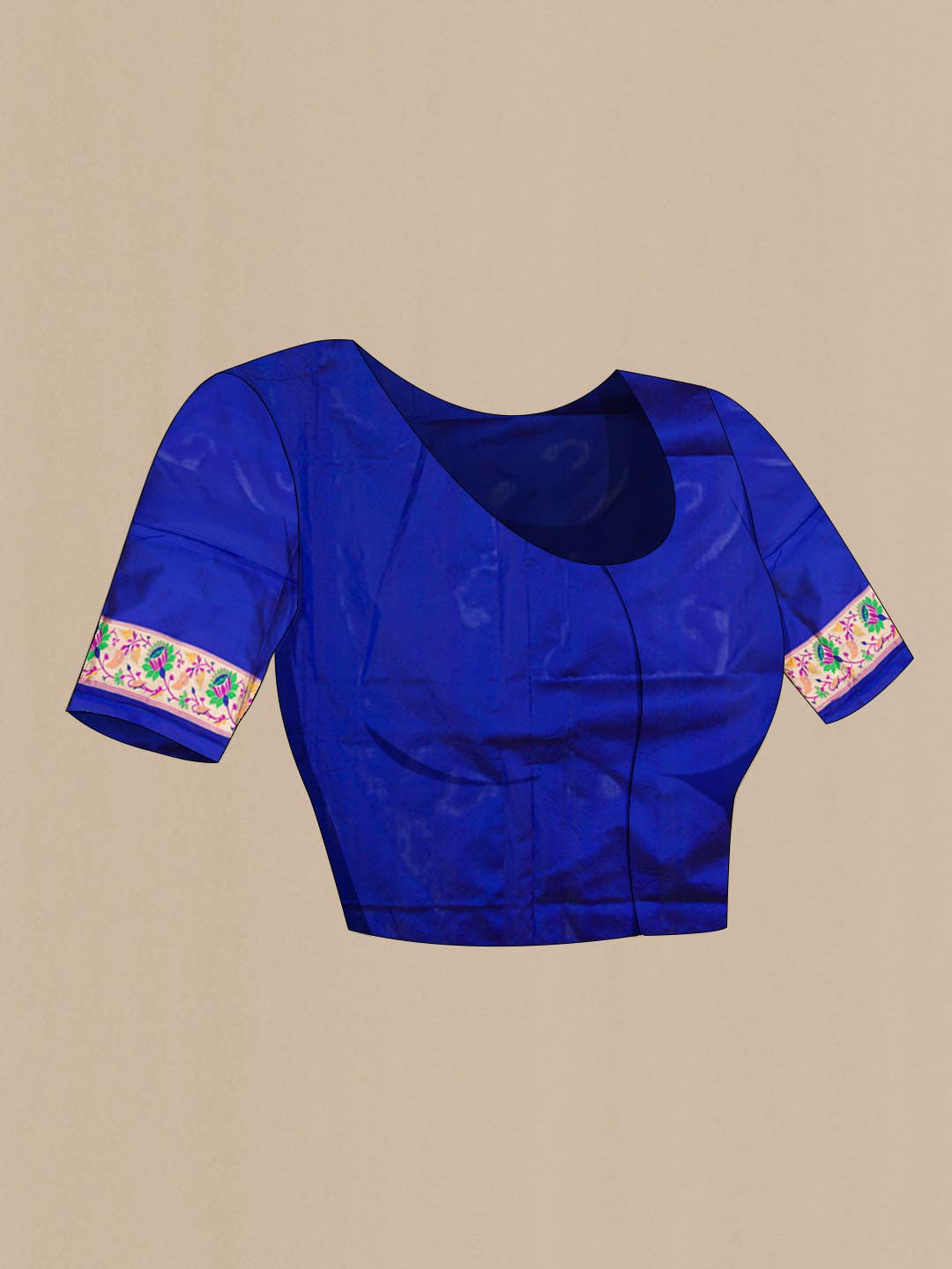 Blue Banarasi Silk Saree