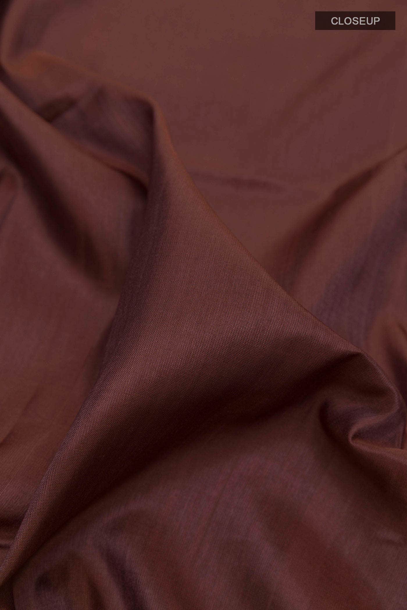 Brown Uppada Silk Saree
