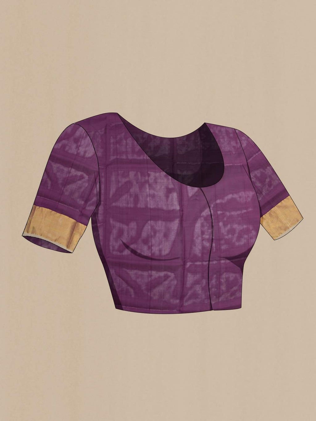 Purple Uppada Silk Saree